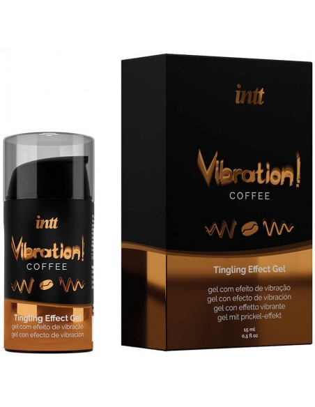 Spray zwiększający doznania Vibration Coffee 15 ml - Lubrykanty do seksu klasycznego - 1