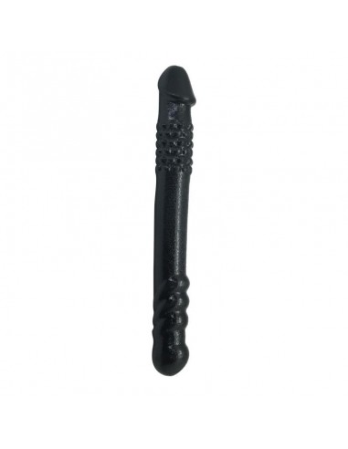 Małe podwójne dildo Toyz4Lovers NERO 25,4 cm Czarne - Dilda podwójne - 1