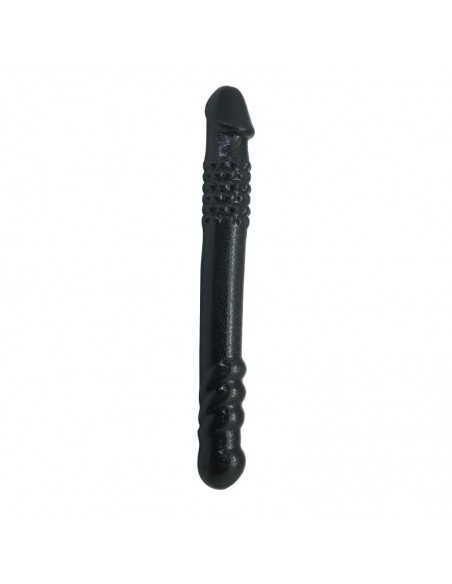 Małe podwójne dildo Toyz4Lovers NERO 25,4 cm Czarne - Dilda podwójne - 1
