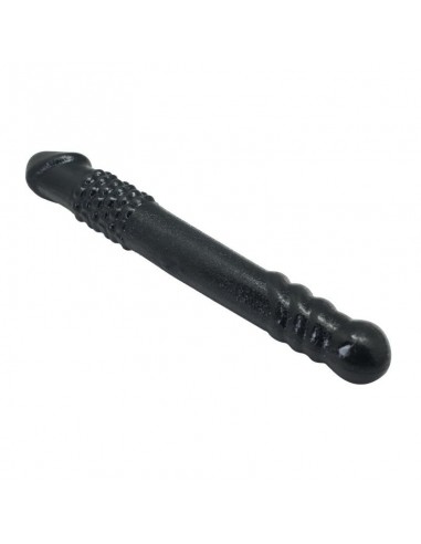 Małe podwójne dildo Toyz4Lovers NERO 25,4 cm Czarne - Dilda podwójne - 2