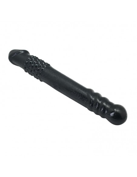 Małe podwójne dildo Toyz4Lovers NERO 25,4 cm Czarne - Dilda podwójne - 2
