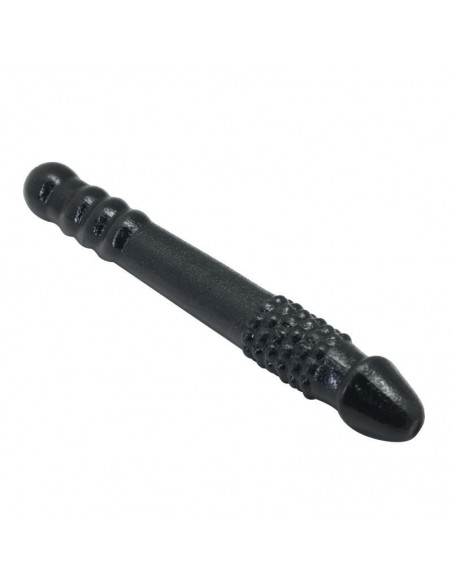 Małe podwójne dildo Toyz4Lovers NERO 25,4 cm Czarne - Dilda podwójne - 3
