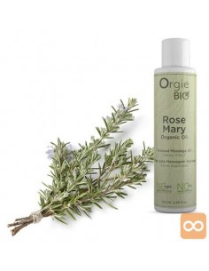 Wegański olejek do seksu Orgie Bio Rosemary 100 ml - Lubrykanty wegańskie, organiczne - 1
