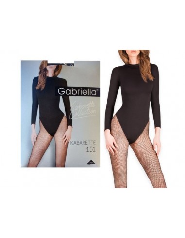 Kabaretki/Rajstopy 151 CZARNE S/M - Rajstopy - 3