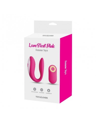 Stymulator punktu G Passion Toyz4Lovers Pink - Stymulatory i wibratory dla par - 6