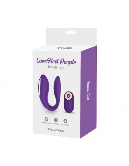 Stymulator punktu G Passion Toyz4Lovers Purple - Stymulatory i wibratory dla par - 6