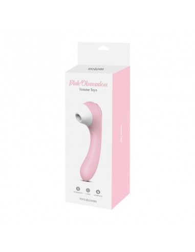 Stymulator łechtaczki Pink Obsession Toyz4Lovers - Stymulatory łechtaczki bezdotykowe - 4