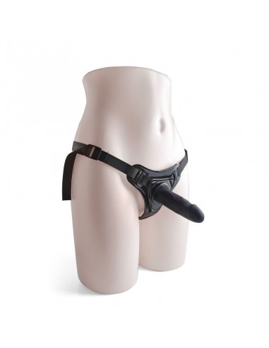 Strapon Cintura Strap-On Con Fallo Realistico Black Toyz4Lovers - Strap-ony, dilda na pasku bez wibracji - 1