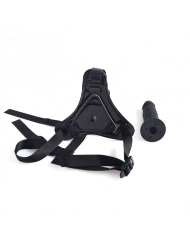 Strapon Cintura Strap-On Con Fallo Realistico Black Toyz4Lovers - Strap-ony, dilda na pasku bez wibracji - 4