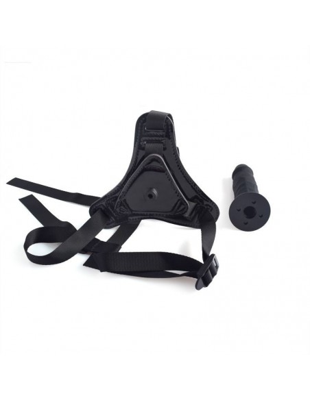 Strapon Cintura Strap-On Con Fallo Realistico Black Toyz4Lovers - Strap-ony, dilda na pasku bez wibracji - 4