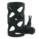 Nakładka na penisa Timeless Slender vibRing 7,5 cm czarny - 1