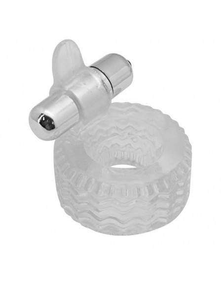 Pierścień z wibracjami Anello Fallico Timeless Tyre (Trasparente) - Pierścienie erekcyjne wibrujące - 1