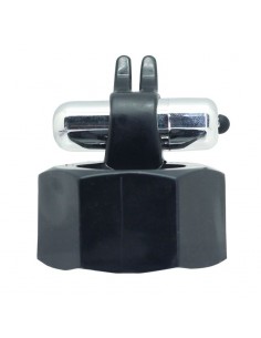 Pierścień na Penisa z wibracją Anello Fallico Timeless Exavibe (Nero) - Pierścienie erekcyjne wibrujące - 1 2