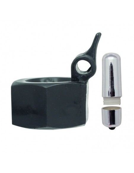 Pierścień na Penisa z wibracją Anello Fallico Timeless Exavibe (Nero) - Pierścienie erekcyjne wibrujące - 4