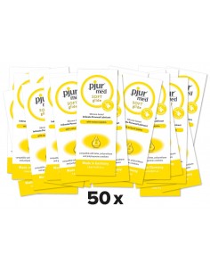 Lubrykant silikonowy Pjur Med Soft 1,5 ml - 50 szt. - Lubrykanty na bazie silikonu - 1