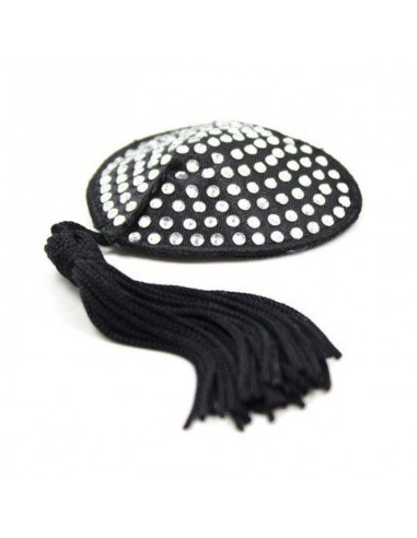 Naklejki na sutki Heart Shine Nipples Tassels (Argento) - Klamry i klipsy na sutki - 2