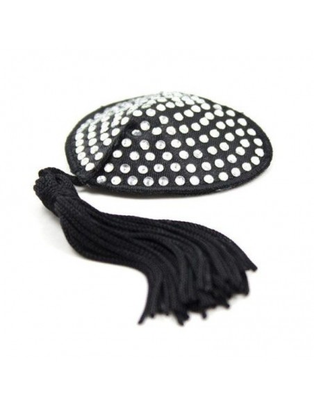 Naklejki na sutki Heart Shine Nipples Tassels (Argento) - Klamry i klipsy na sutki - 2