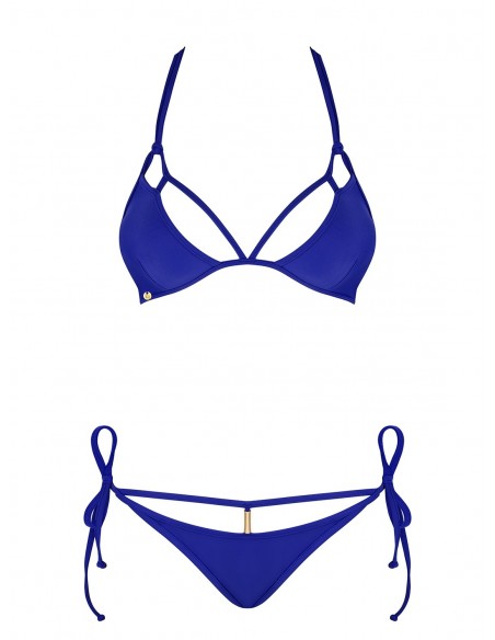 Strój kąpielowy Costarica Niebieski L - Stroje kąpielowe - 3