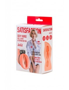 Masturbator Z Wibracją Lola Toys Satisfaction Nurse - Masturbatory i Sztuczne pochwy - 1