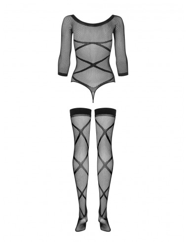 Uwodzicielskie Bodystocking G320  S/M/L - Bodystocking - 4