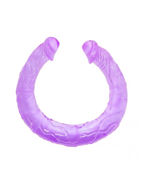 Ultra Długie Realistyczne Podwójne Dildo Elastyczne 44 cm - Dilda podwójne - 1
