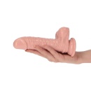 Realistyczne dildo Italian Cock 6" (16 cm) cieliste z przyssawką - 4