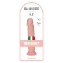 Realistyczne dildo Italian Cock 6,5" (16,5 cm) z przyssawką – elastyczne PVC - 2