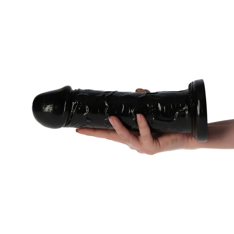 Dildo Italian Cock 8,5" czarny 22 cm - 5