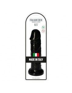Dildo Italian Cock 8,5" Black - Dilda realistyczne - 1 2