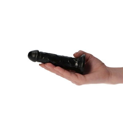 Dildo Realistyczne Italian Cock 4,5″ – 11,5 cm, Czarny, z Przyssawką - 1