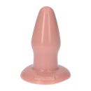 Plug analny Italian Cock 3,5" Flash 9,5 cm z przyssawką, kolor naturalny - 1