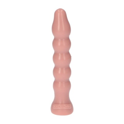 Korek analny Italian Cock 5" z przyssawką (13 cm, średnica 3 cm, cielisty) - 1