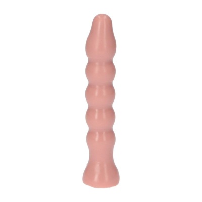 Korek analny Italian Cock 5" z przyssawką (13 cm, średnica 3 cm, cielisty) - 1 2