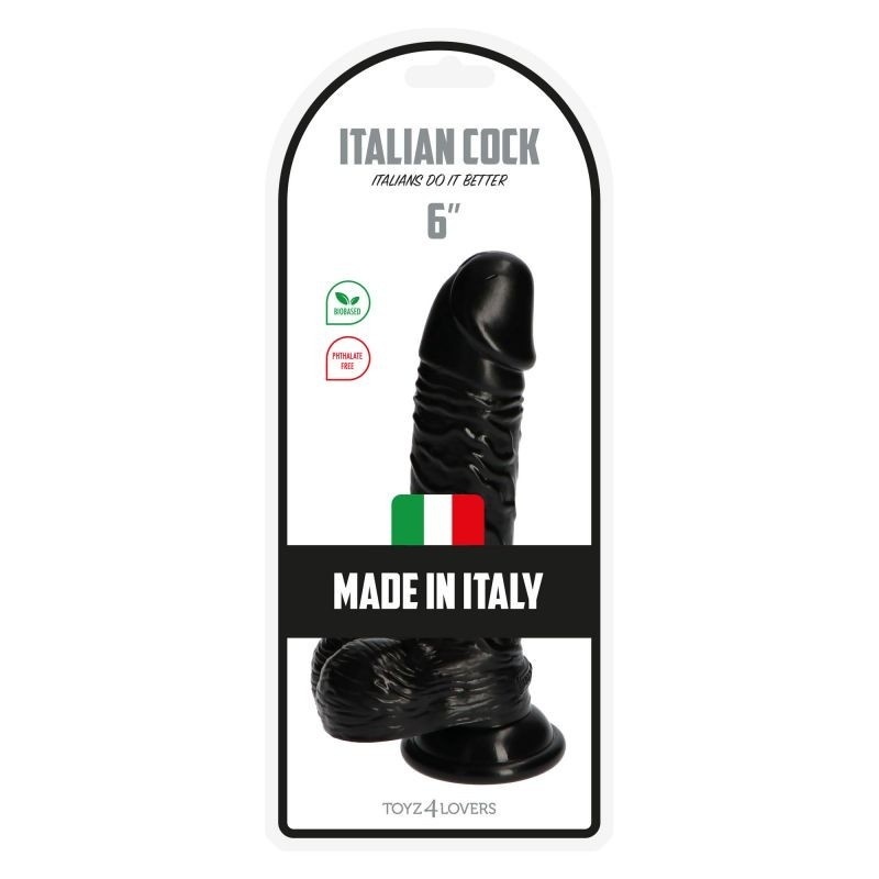 Dildo Realistyczny Michelangelo 16 cm Czarny - 6