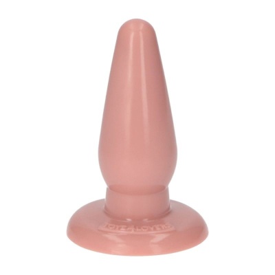 Korek analny Italian Cock 4,5 cala cielisty z przyssawką - 1