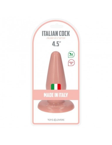 Duży korek analny Italian Cock 4.5" Flesh - Duże Korki Analne - 4