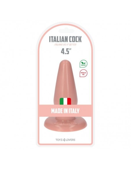 Duży korek analny Italian Cock 4.5" Flesh - Duże Korki Analne - 4