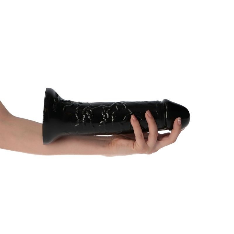 Dildo Italian Cock 10 cali (25,5 cm) Czarny - 5