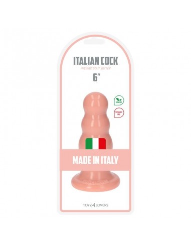 Duży korek analny Italian Cock 6" Flesh - Duże Korki Analne - 4
