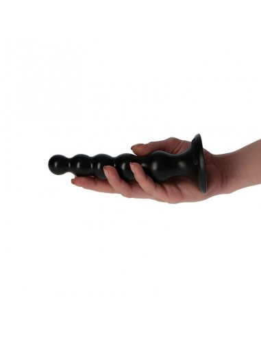 Duży korek analny Italian Cock 5,5" Black - Duże Korki Analne - 3