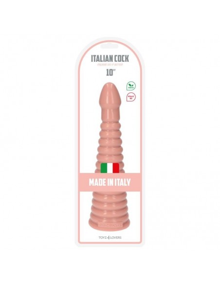 Duży korek analny Italian Cock 10" Flesh - Duże Korki Analne - 4