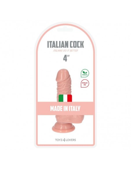 Dildo Italian Cock 4" Flesh - Dilda realistyczne - 6