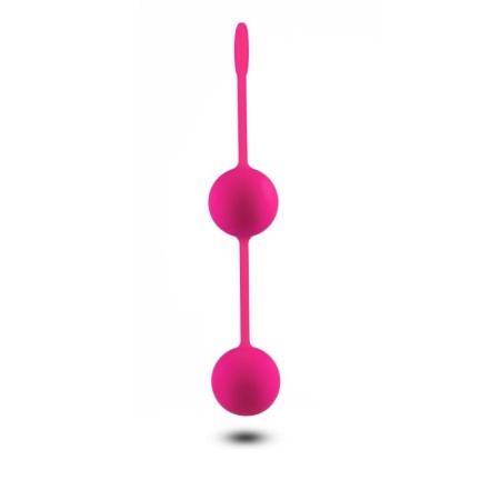 Kulki gejszy Palline vaginali różowe 18 cm - 1