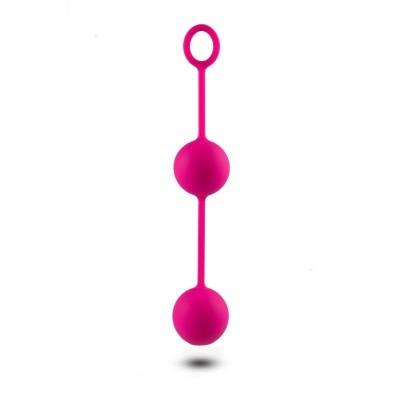 Kulki gejszy Palline vaginali różowe 18 cm - 1 2