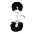 Kajdanki Fetish Boss Series- Furry Cuffs Black - 2