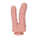Podwójne dildo Double Dildo 19 cm, cielisty - 5