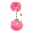 Kajdanki Fetish Boss Series- Furry Cuffs Pink - 2