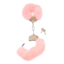 Kajdanki Fetish Boss Series- Furry Cuffs Light Pink - 3