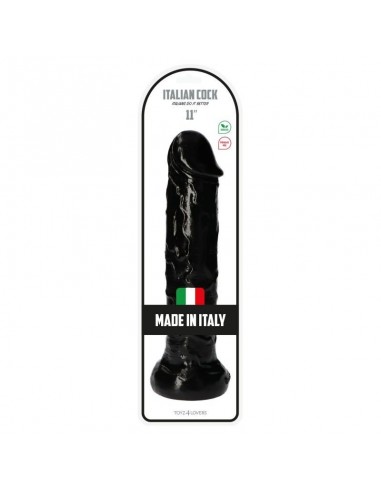 Dildo Gigant XL Italian Cock 28 cm Czarne - Dilda giganty - 2
