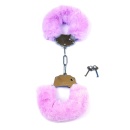 Kajdanki Fetish Boss Series- Furry Cuffs Purple - 2